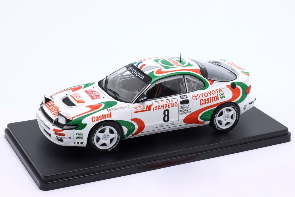 1:24 TOYOTA Celica Turbo 4 WD (ST185) #8 'Toyota Castrol Team' Auriol/Occelli Winner Rally SanRemo Чемпион мира (1994) - 24WRC505