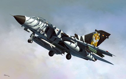 1:48 Сборная модель Самолёт Tornado ECR - 80354
