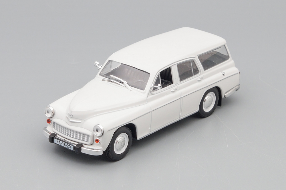 1:43 WARSZAWA 203 Kombi, Kultowe Auta 26, white - kul026