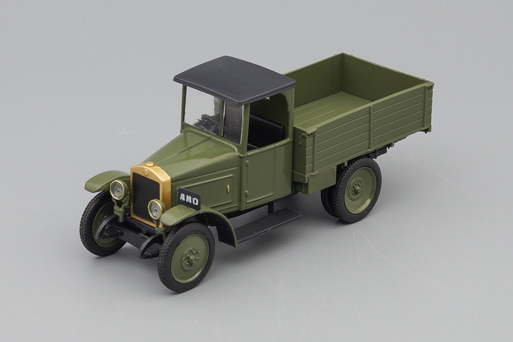 1:43 АМО Ф-15, Автолегенды СССР 87, темно-зеленый - AL087-X6