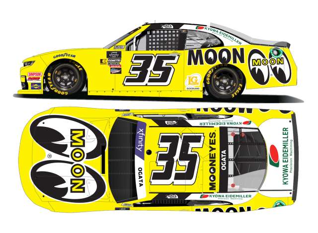 1:24 CHEVROLET Camaro #35 Akinori Ogata *Mooneyes*, yellow 2024 - N352423MOEAO