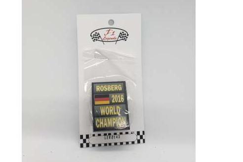 1:43 Информационное табло (пит-борд) Nico Rosberg World Champion F1 Sign (2016) - CTLE43011