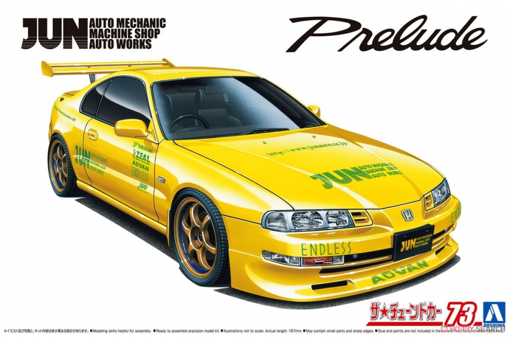 1:24 Сборная модель Honda Prelude JUN Auto Mechanich - 06398
