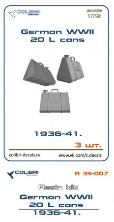 1:35 German WWII 20 L oil barrel 36-41 - R35007