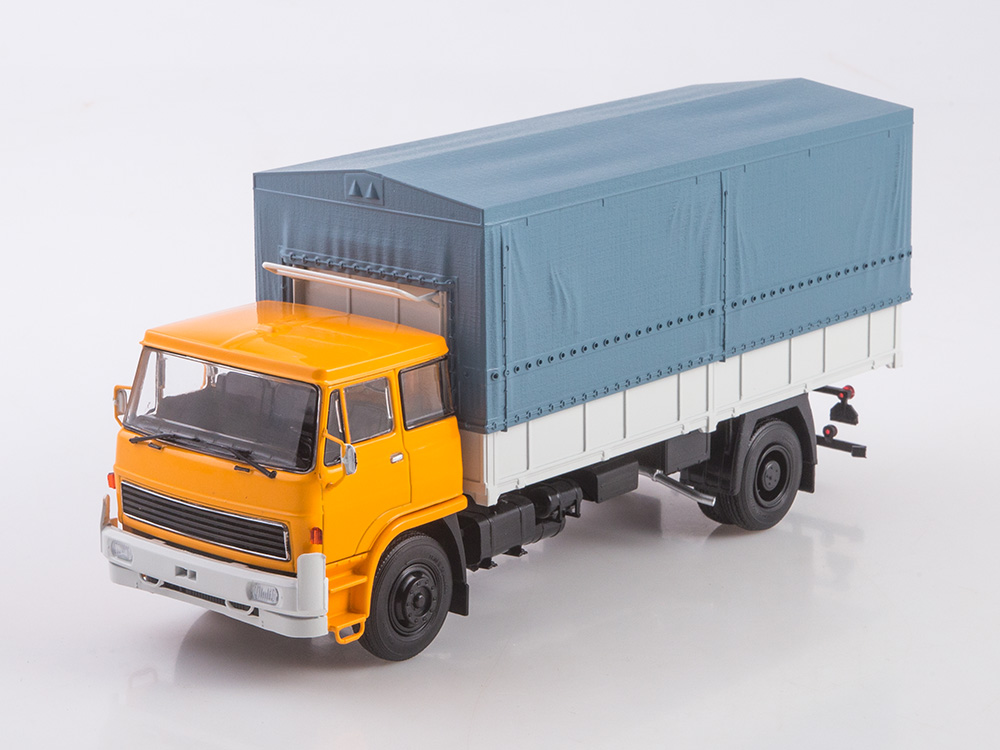1:43 SKODA LIAZ 100.05, оранжевый / серый - 103885