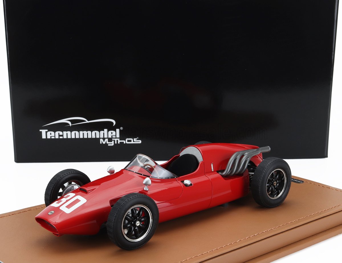 1:18 COOPER F1 T51 №30 French Gp (1960) Gino Munaron, Red - TM18-298A