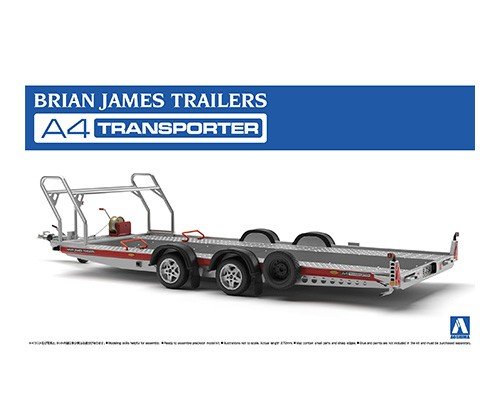 1:24 Сборная модель Прицеп Brian James Trailers A4 Transporter - 05260