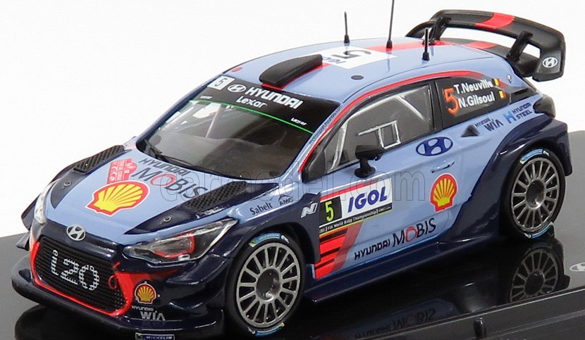 1:43 HYUNDAI i20 Coupé WRC Winner Rally Tour De Corse 2017 T.Neuville - N.Gilsoul (2017) - 8809430771380