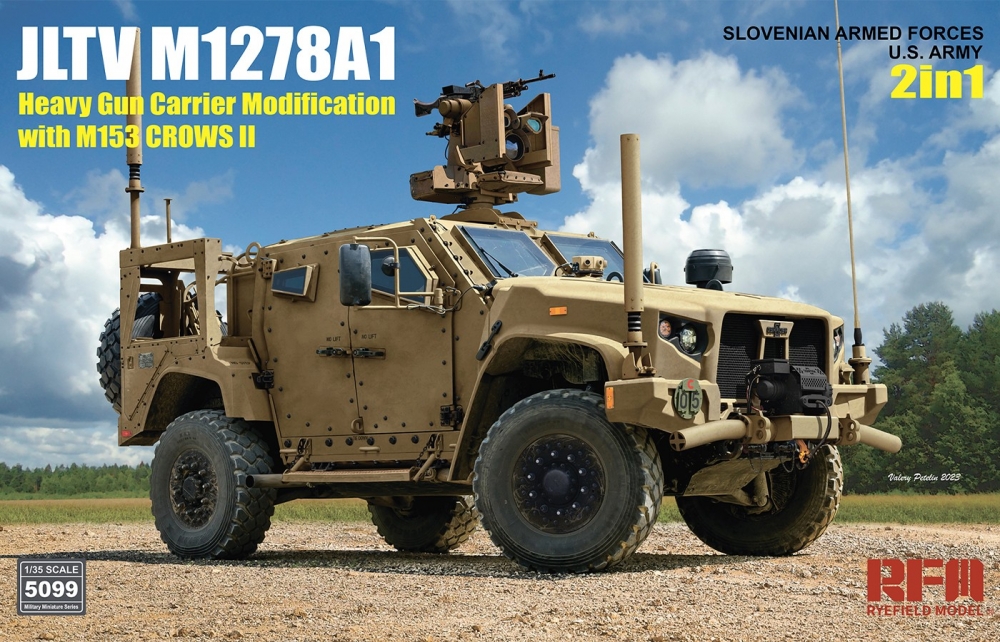 1:35 Сборная модель Бронеавтомобиль JLTV M1278A1 С M153 CROWS II - RM-5099