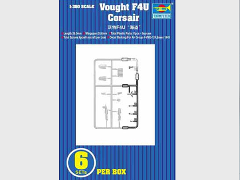 1:350 Сборная модель Американский палубный истребитель F-4U Corsair - 06209