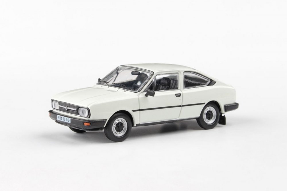 1:43 SKODA Garde (1982) - Bílá Ledová - 722EB