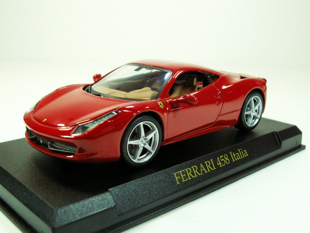 1:43 FERRARI 458 Italia, Ferrari Collection 3, red - FC003