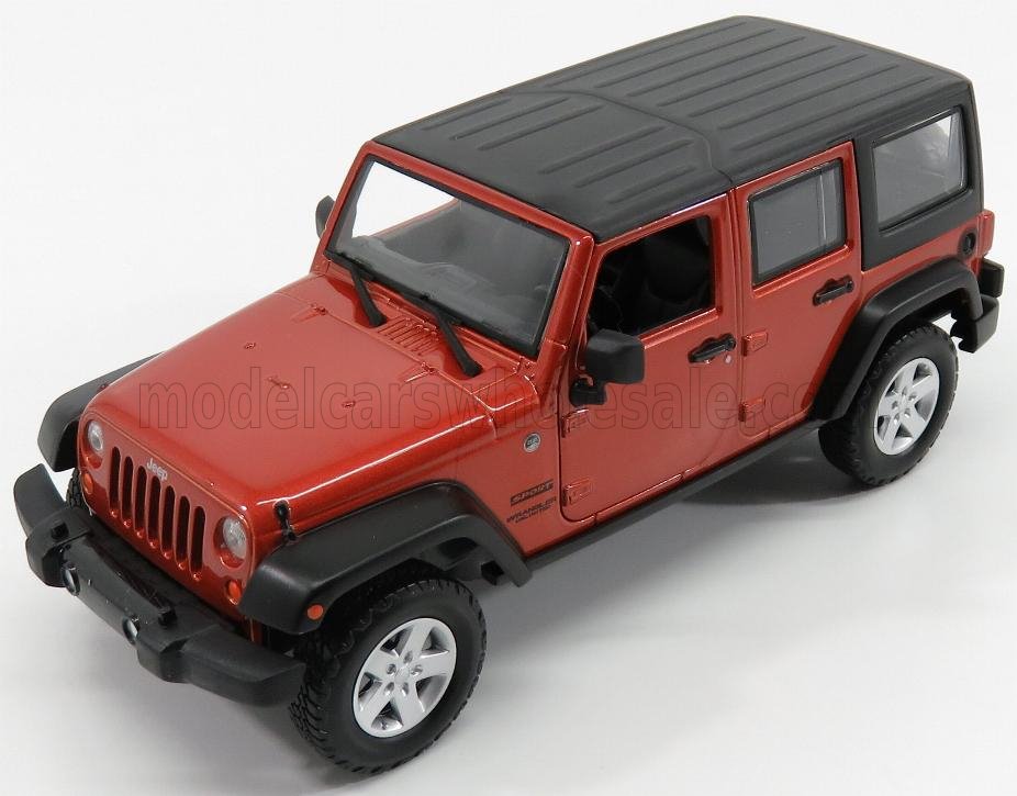 1:24 JEEP Wrangler Unlimited (2015), Copper Met Black - 31268O