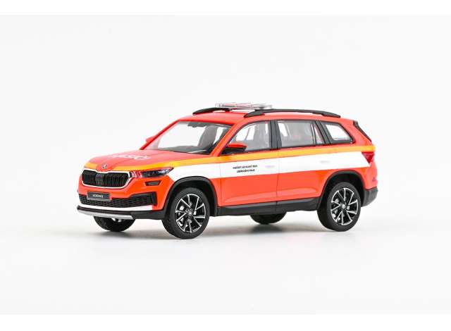 1:43 Skoda Kodiaq FL Fire Brigade Of Liberec Region 2021, red/white - 143ABX-041XL06