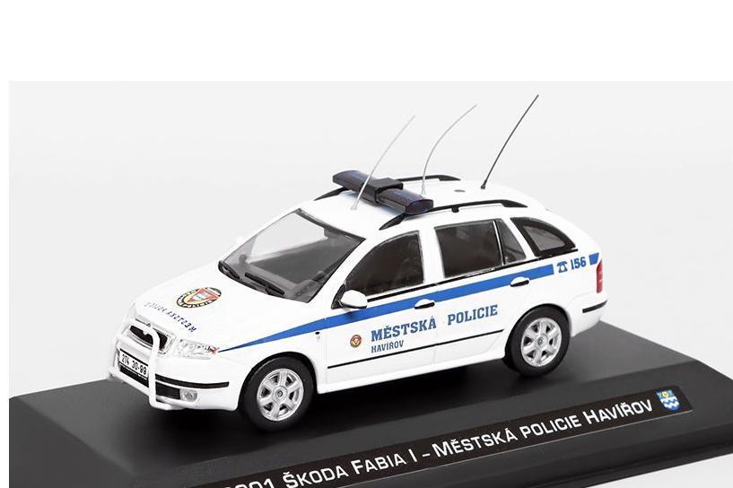 1:43 SKODA Fabia I Муниципальная полиция Гавиржова (2001) - Q14-MDH-43-29