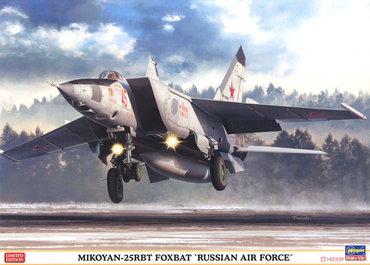 1:72 Сборная модель Mikoyan 25RBT Foxbat - 02304