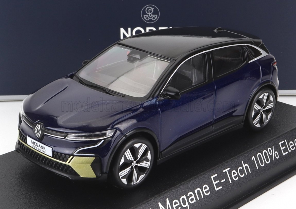 1:43 RENAULT Megane E-tech 100% Electric (2022), Blue Black - 517922