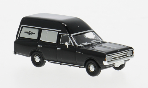 1:87 OPEL Rekord C катафалк (1968), черный - 20677