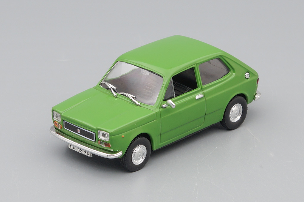 1:43 FIAT 127P Kultowe Auta 72, green - kul072