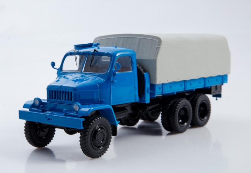 1:43 PRAGA V3S бортовой с тентом, синий - SSM1481