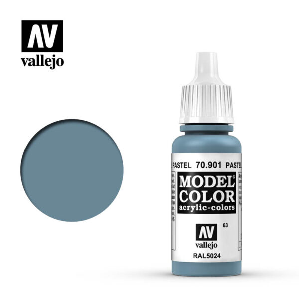 Краска акриловая `Model Color` Голубой пастельный / Pastel Blue - 70901