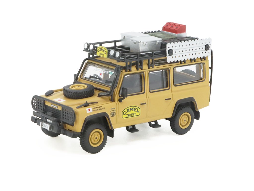 1:64 LAND ROVER Defender 110 Camel Trophy Amazon Team Japan RHD (1989) - MGT00751-R