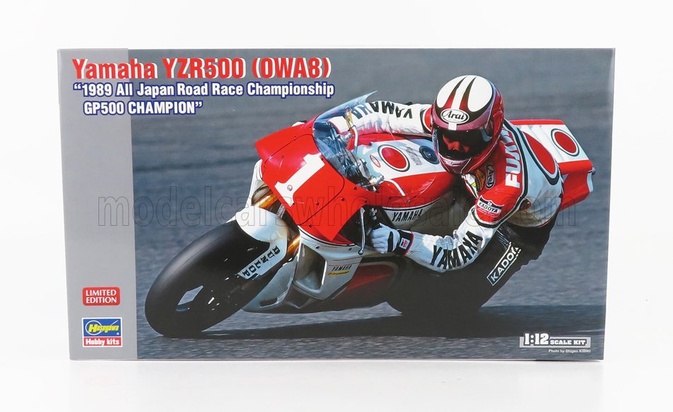 1:12 Сборная модель YAMAHA Yzr500 №1 500cc Winner All Japan Road Race Championship 1989 A.machi - 21738