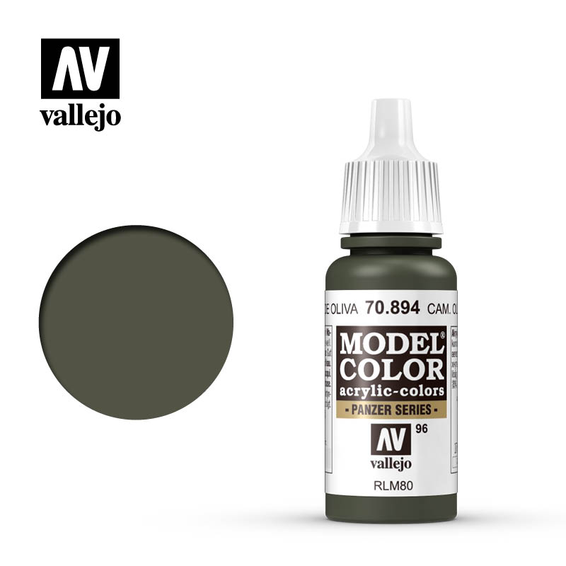Краска акриловая `Model Color Российский зеленый/Camouflage olive green - 70894