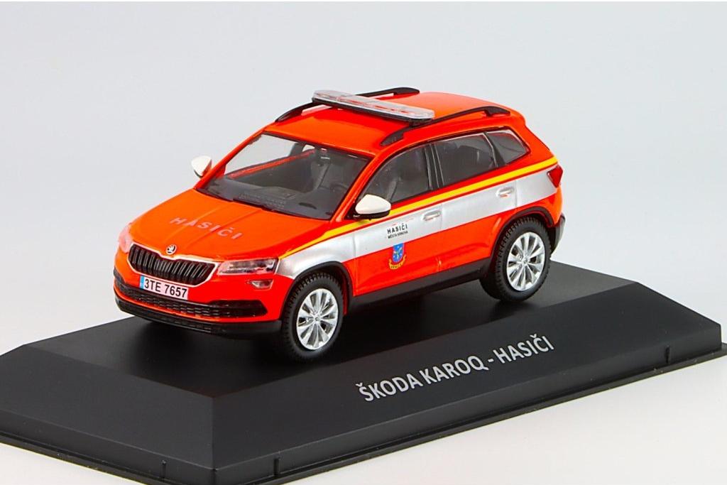 1:43 SKODA Karoq Пожарные (2017) - SKOP123