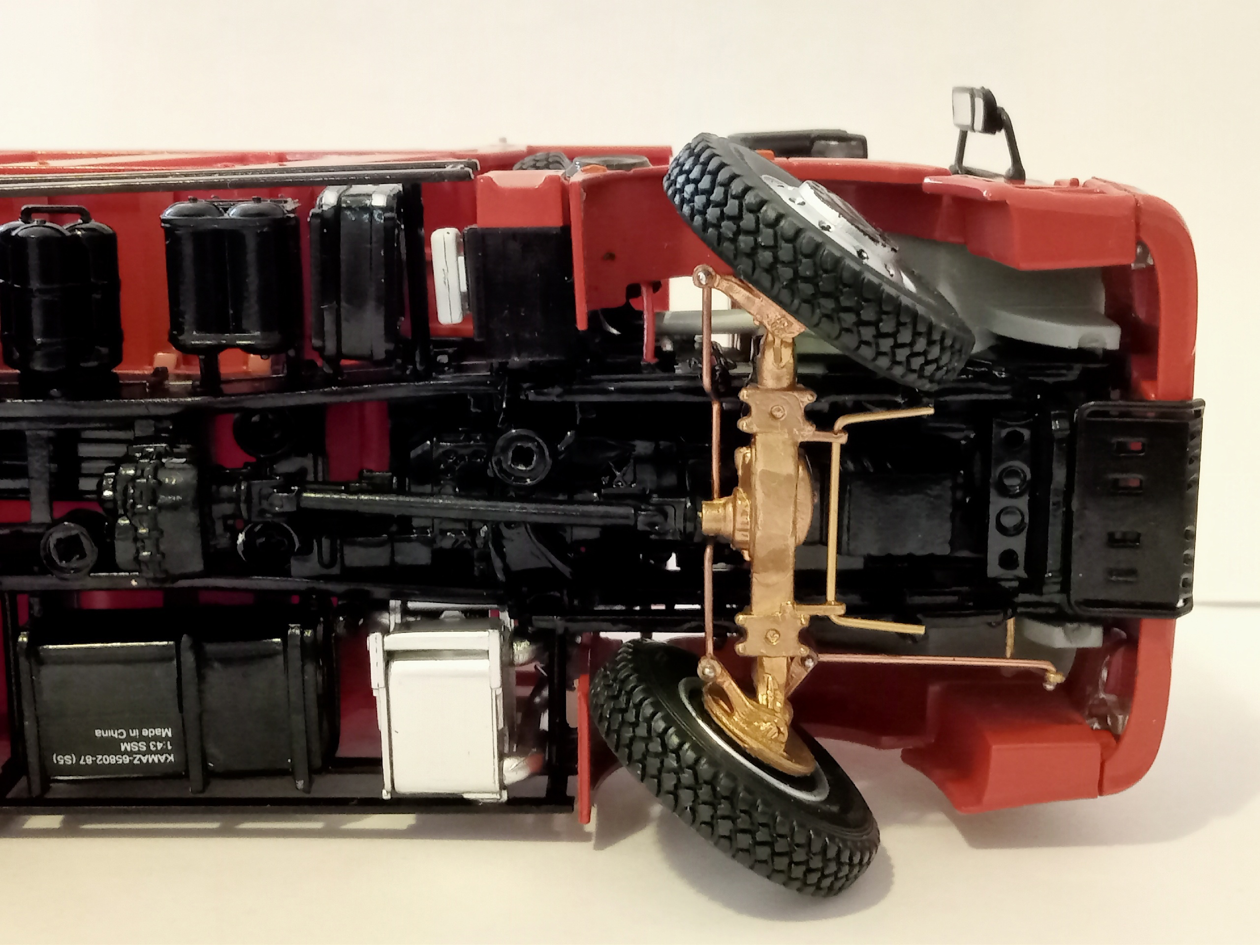 1:43 Поворотный мост для Камский 65802-87(s5) в сборе (АВД,ССМ) - MSH151