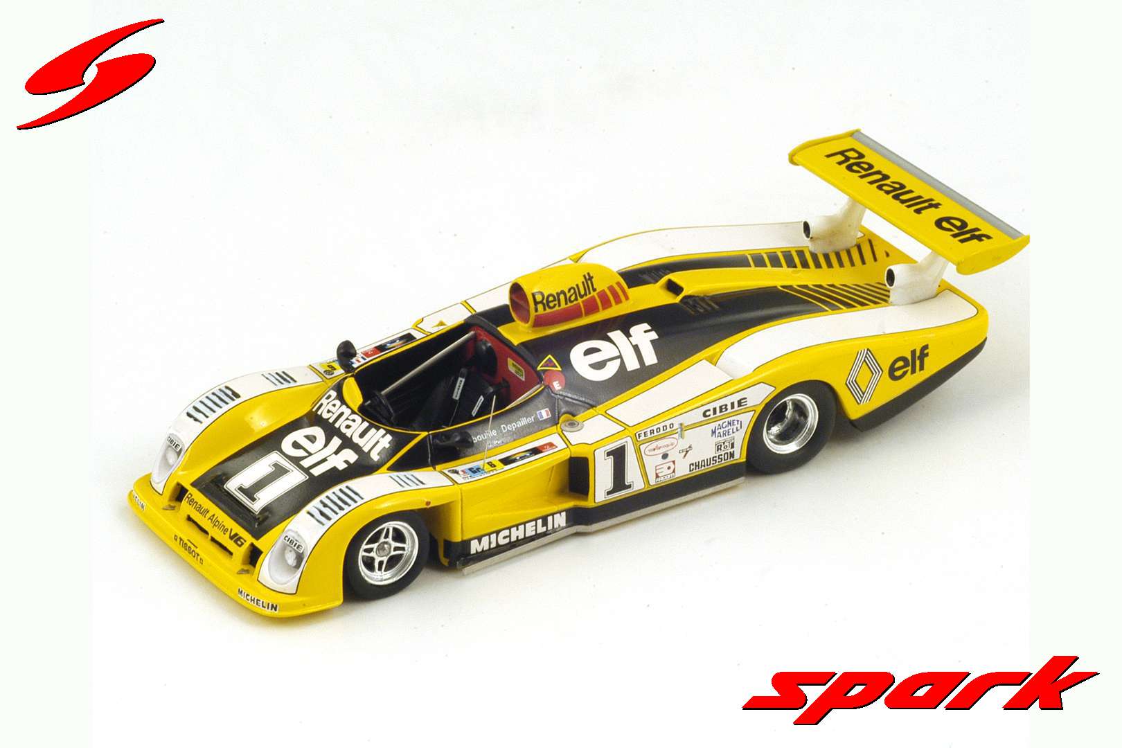 1:43 RENAULT Alpine A 443 1 LM 1978 P. Depailler - J.P Jabouille, yellow - S1552
