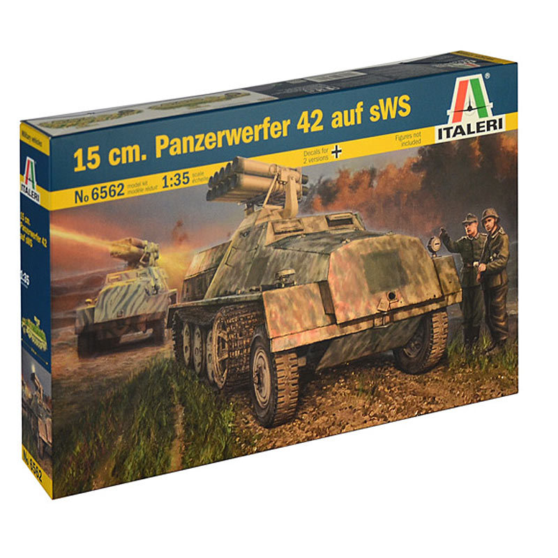 1:35 Сборная модель Бронеавтомобиль 15 cm. Panzerwerfer 42 auf sWS - 6562