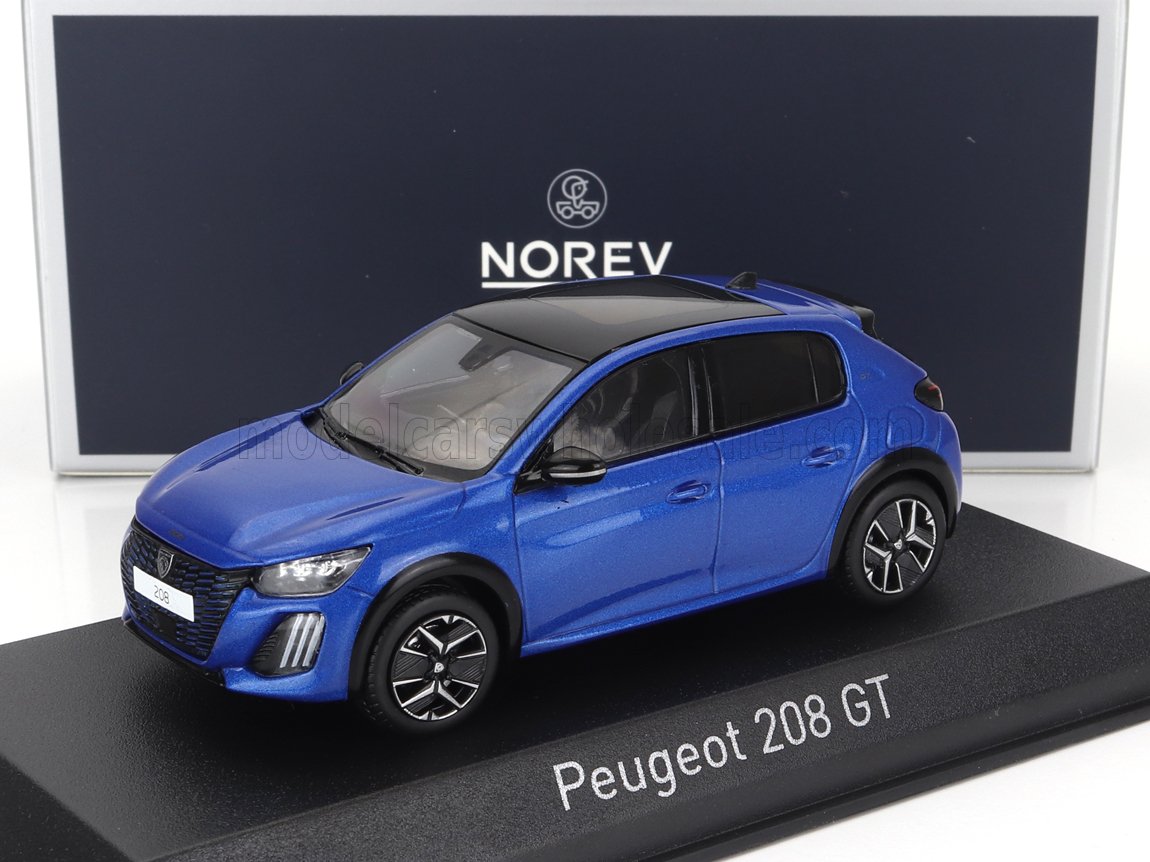 1:43 PEUGEOT 208 Gt (2024), Vertigo Blue - 472843