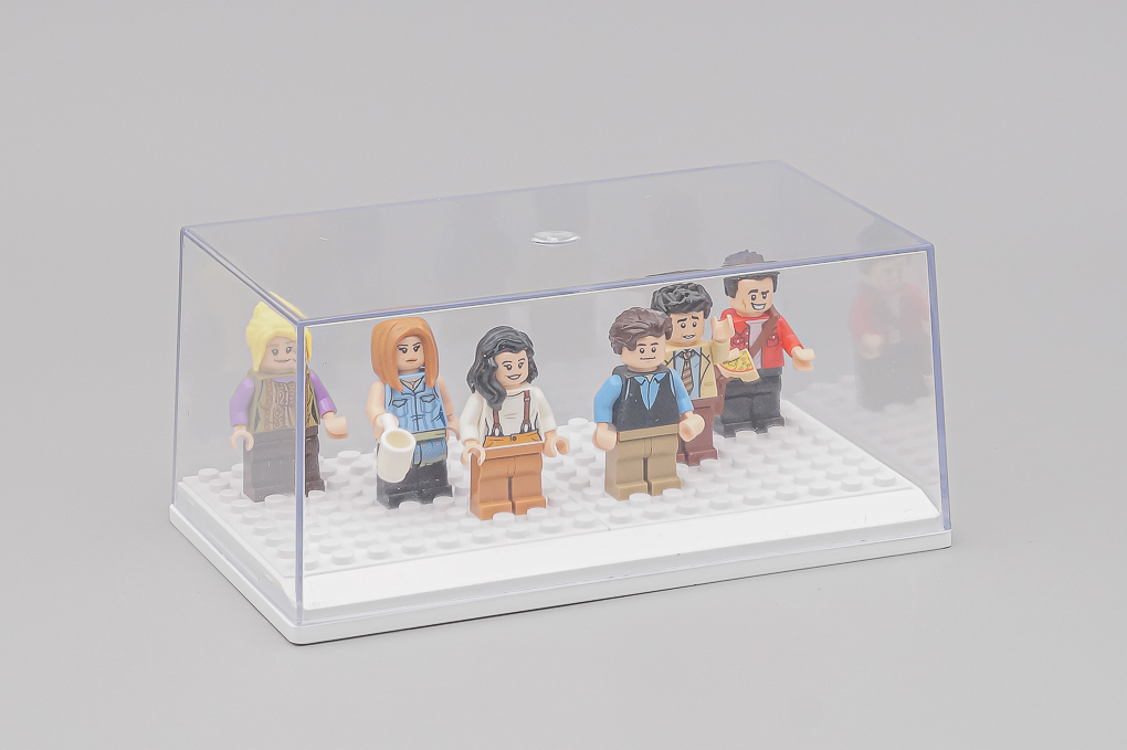 Бокс белый подиум + LEGO белый - SB011