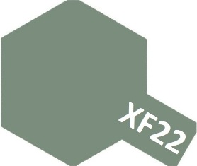 XF-22 RLM Grey (краска акриловая, немецкий серый авиационный Luftwaffe матовый), 10мл. - 81722