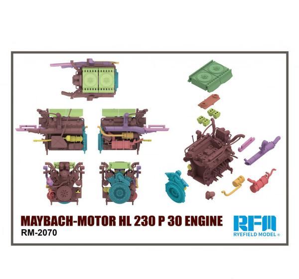 1:35 Сборная модель MAYBACH-MOTOR HL 230 P 30 ENGINE - RM-2070