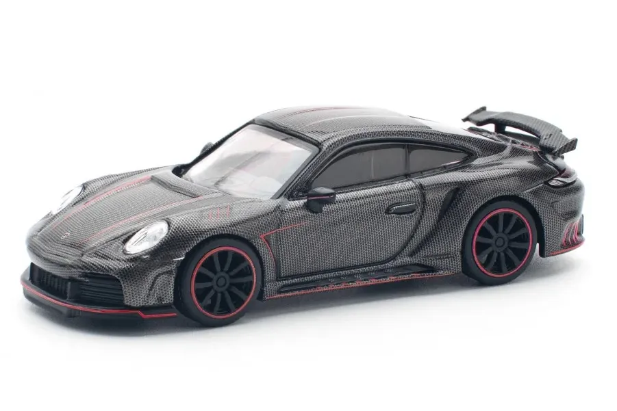 1:64 PORSCHE 992 Stinger GTR Carbon Edition *Redline*, anthracite - PR640192
