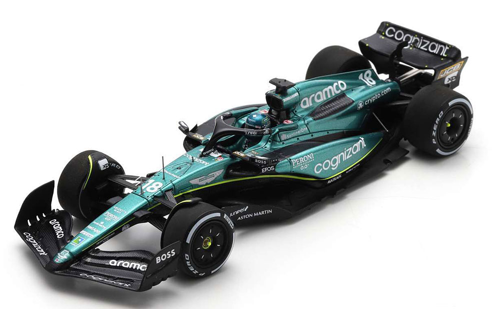1:43 ASTON MARTIN AMR23 GP Bahrain, Stroll (2023) - S8576