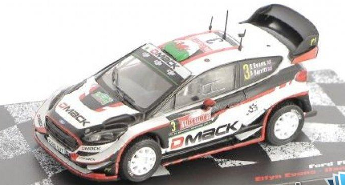 1:43 FORD Fiesta WRC, Vainqueurs de Rallye № 6 - M1075-6