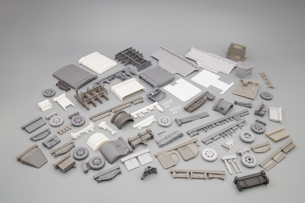 1:35 Советский тягач с полуприцепом.Kit1 (51А) - GT35031