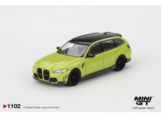 1:64 BMW M3 (G82) Touring, Sao Paulo yellow 2025 - MGT01102BL