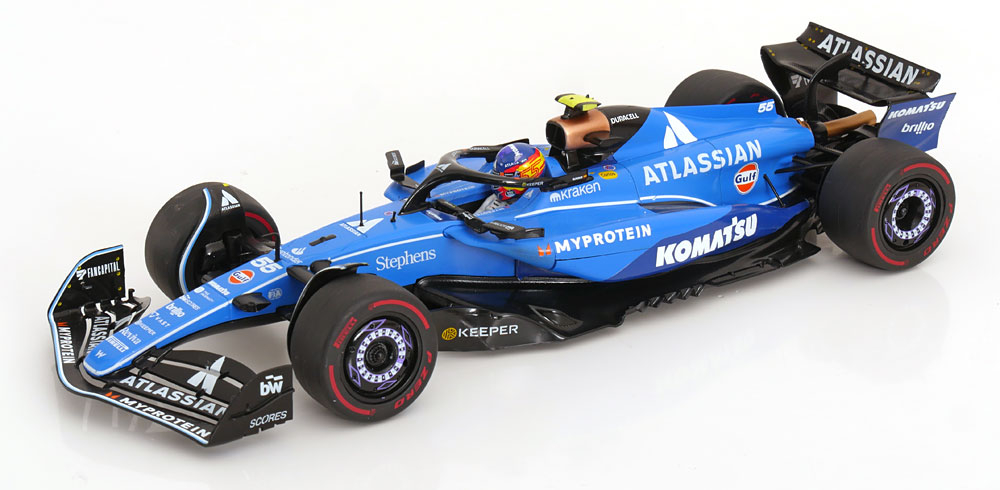 1:18 WILLIAMS F1 FW47 Team WILLIAMS Atlassian Racing №55 Australian GP Carlos Sainz (2025) - S1818802