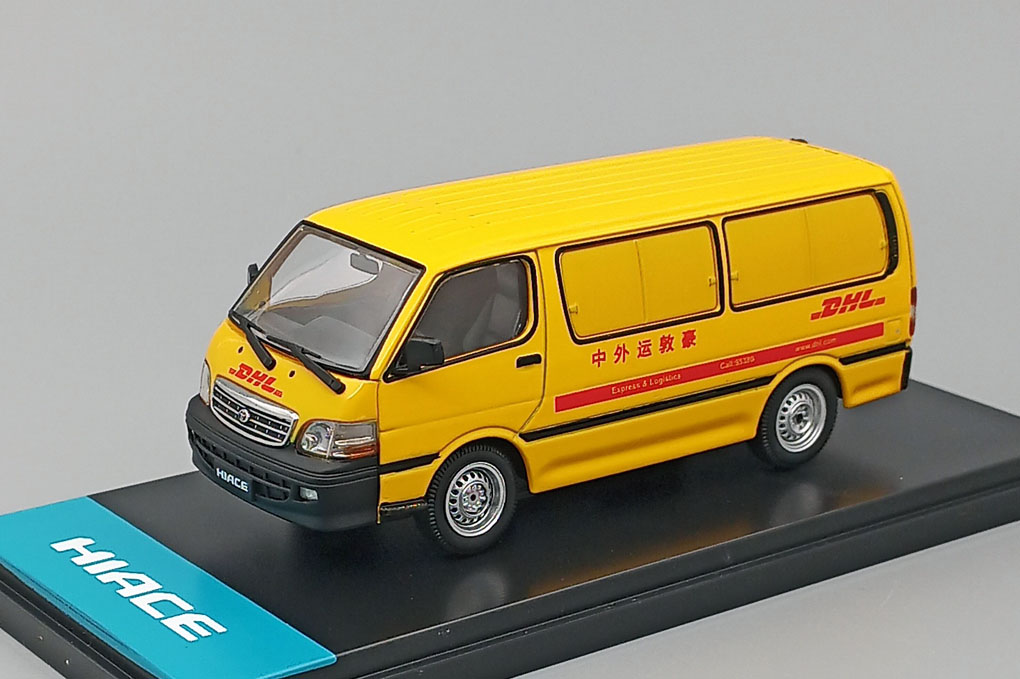 1:43 TOYOTA Hiace H100 'DHL' (1996), yellow - H100RDHL