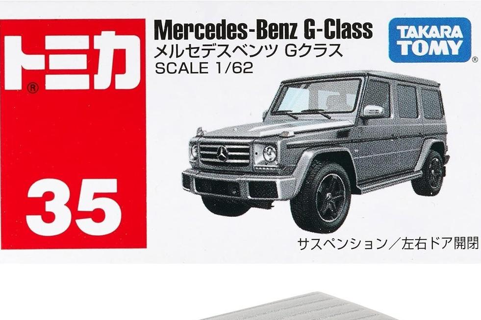 1:62 MERCEDES-BENZ G-Class #35, silver - to035