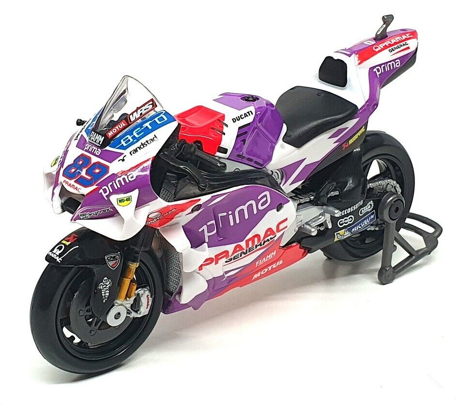 1:18 DUCATI Desmosedici Gp22 Team Pramac Racing №89 Motogp Season (2022) Jorge Martin, White Purple - 36390-MAR