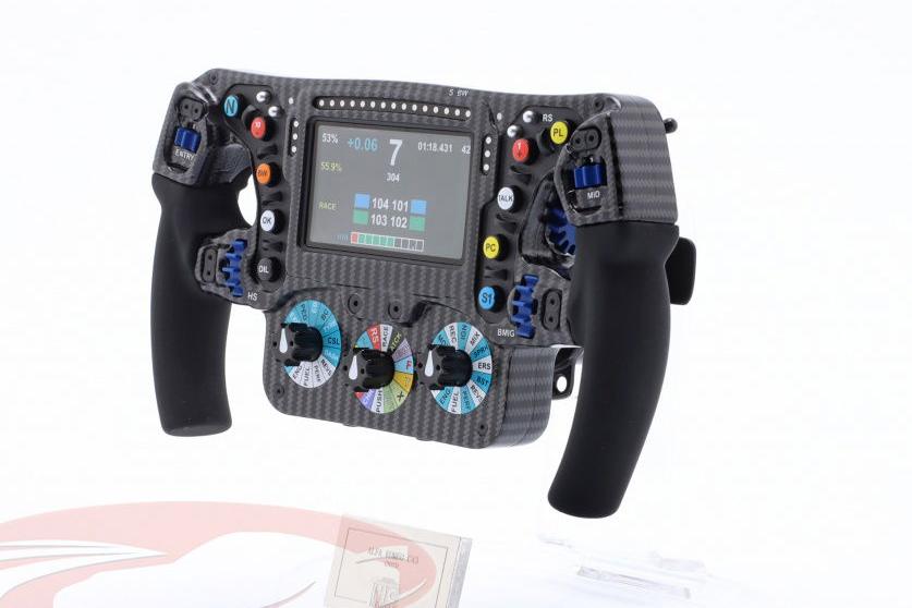 1:2 Steering Wheel Alfa Romeo C43 Valtteri Bottas #77, Zhou Guanyou #24 (2023) - HC202501