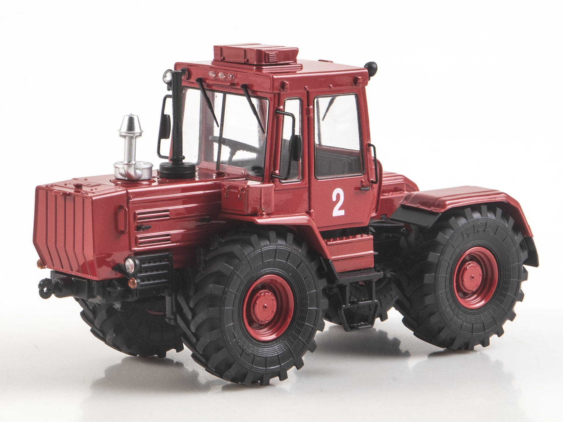 1:43 Трактор Т-155М, бордовый - 0284MP
