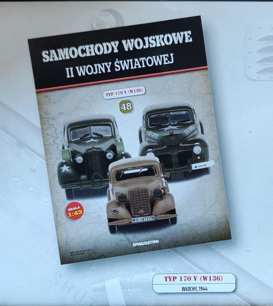 1:43 Typ 170 V (W136) из серии Samochody Wojskowe Ii Wojny Światowej - SW048