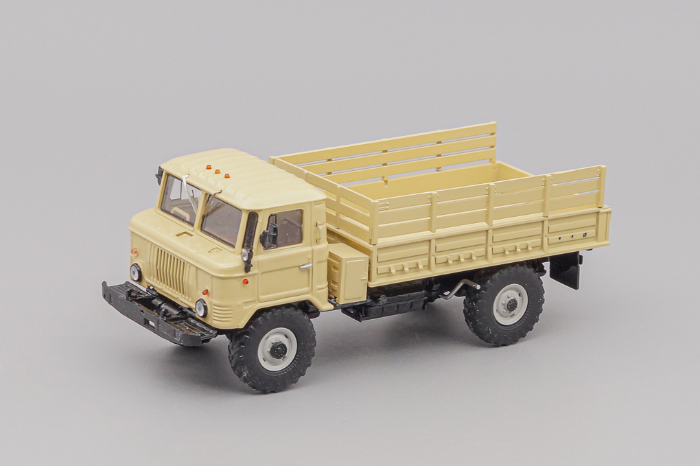1:43 (Б/У) ГАЗ 66 бортовой, бежевый - SSM1186-X1