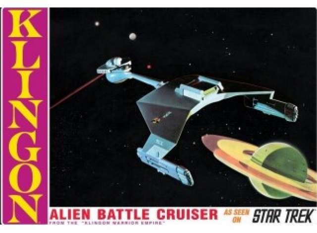 1:650 Сборная модель Star Trek: The Original Series Klingon Battle Cruiser - amts1428